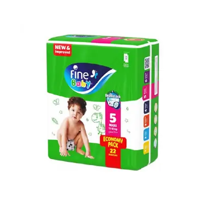 Fine Baby Diaper Maxi No5 X22